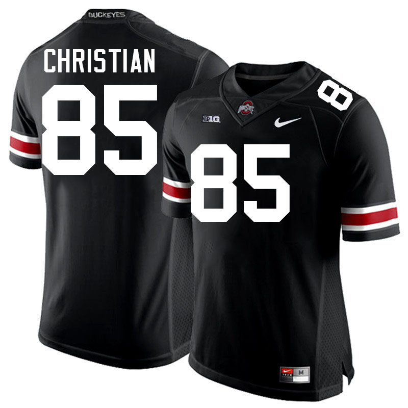 #85 Bennett Christian Ohio State Buckeyes Jersey College Football Uniforms-Black